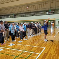 東郷町老人クラブ輪投げ大会
