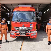 総務企画委員会県内調査②　中村消防署