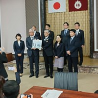 建設促進同盟合同要望会(県庁)