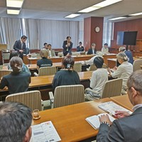 動物愛護議連懇談会(県議事堂) 