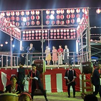 日進市「五色園納涼盆踊り大会」