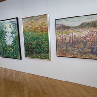 高木重子油彩画展(東郷町いこまい館)