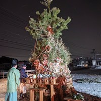 日進市折戸区「左義長」