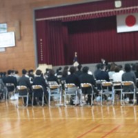 日進高等学校附属中学校の開校式・入学式