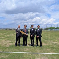 第20回アジア競技大会クリケット会場視察