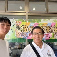 猫の譲渡会(みよし市カリヨンハウス)